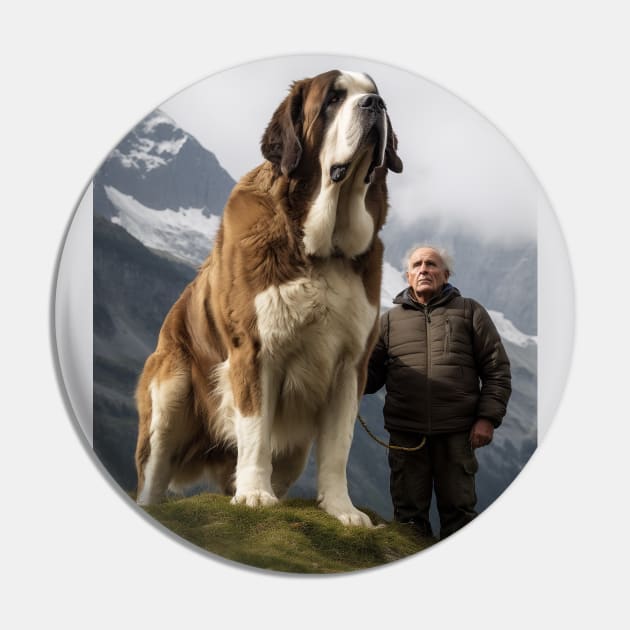 The Mountain Dog Pin by AviToys