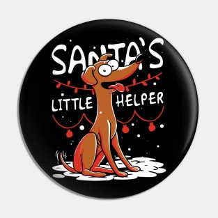 Santa's Little Helper Pin