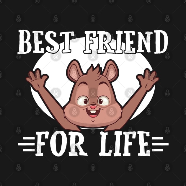 Best Friend For Life Squirrel by TabbyDesigns