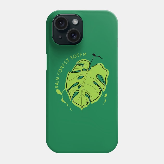 Rain Forest Totem Phone Case by emma17