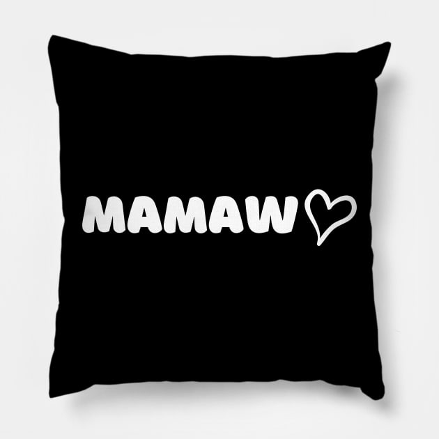 Mamaw Pillow by twentysevendstudio