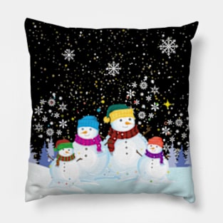 Snowy Day Enid Pillow