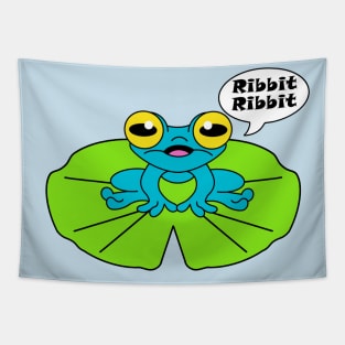 Surfer, The Little Frog Tapestry