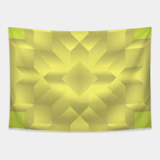 Banana Green Pyramid Tapestry