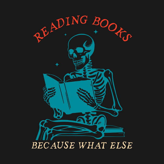 Reading Books Because What Else by Messijoun