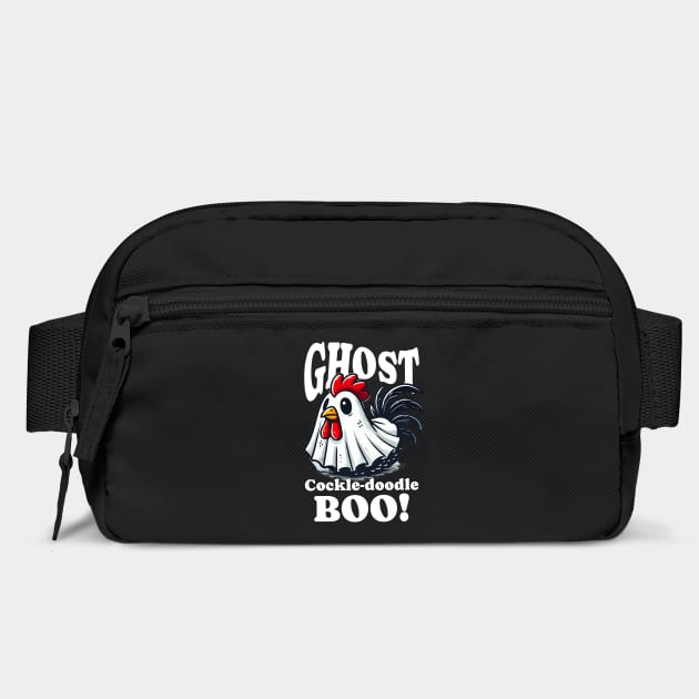 Cockle-doodle-Boo! Funny Ghost Rooster by creative