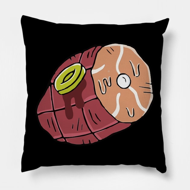 Rum Ham Classic Pillow by Sunny Legends