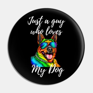 Just a guy who loves my dog Pin