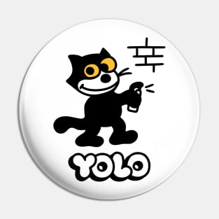 Yolo Cat Pin