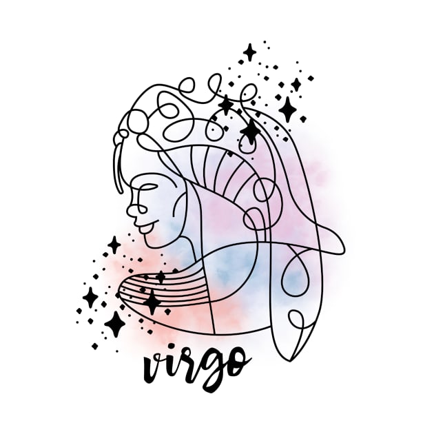 Virgo Zodiac Sign by swagmaven