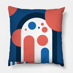 Flat shapes Pillow