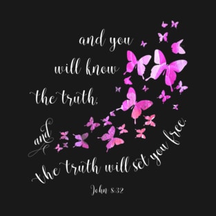 Bible Verse Butterfly T-Shirt