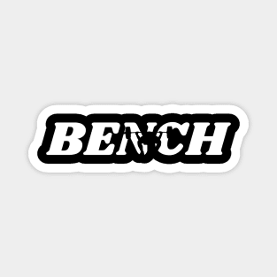 Bench Press Fitness Bodybuilding Gym Workout Magnet