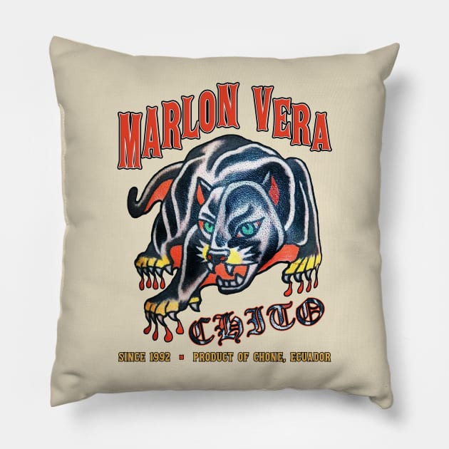 Marlon Chito Vera Pillow by SavageRootsMMA