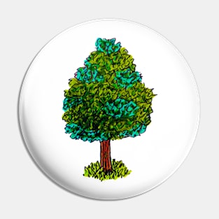 Tree in Spring Pin