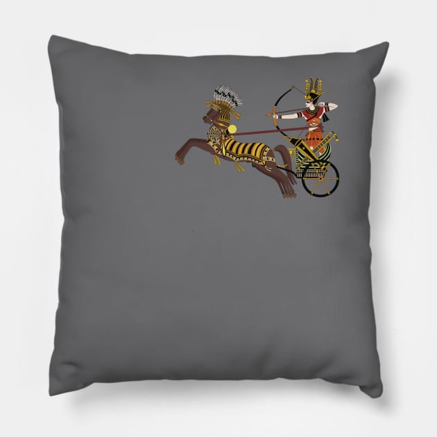 Egyptian Hieroglyphics Shirt - Ancient Egypt Pillow by Dhmsh