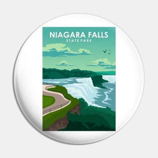 Niagara Falls State Park Travel Pin