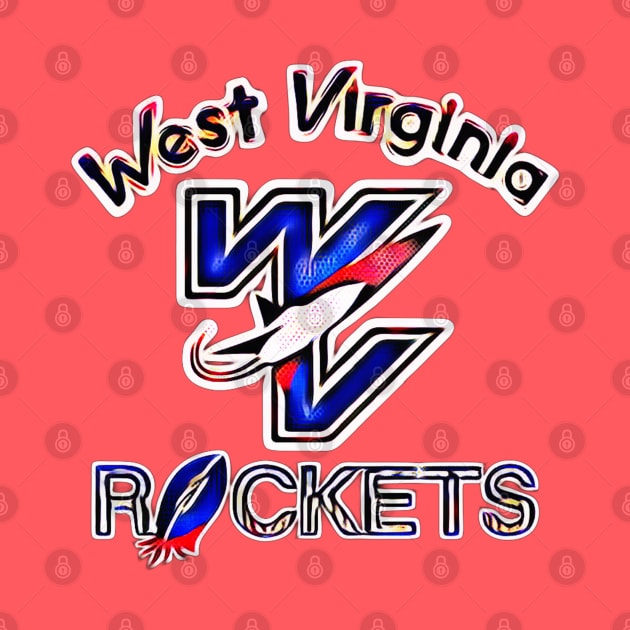 West Virginia Rockets Football by Kitta’s Shop