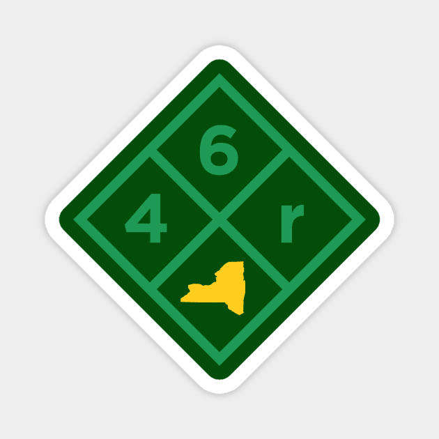 Adirondacks High Peaks 46r Magnet by PodDesignShop