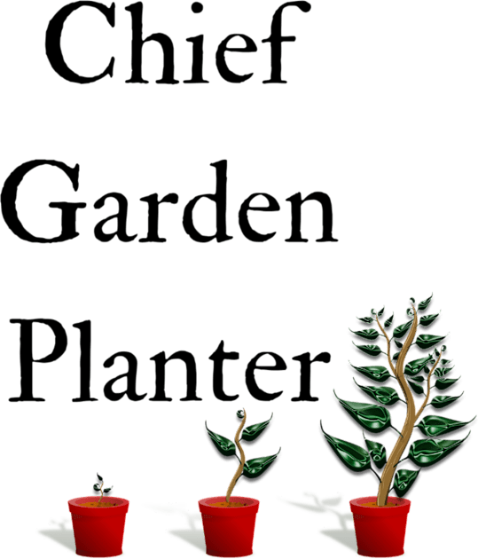 Chief Garden Planter Kids T-Shirt by Style Conscious