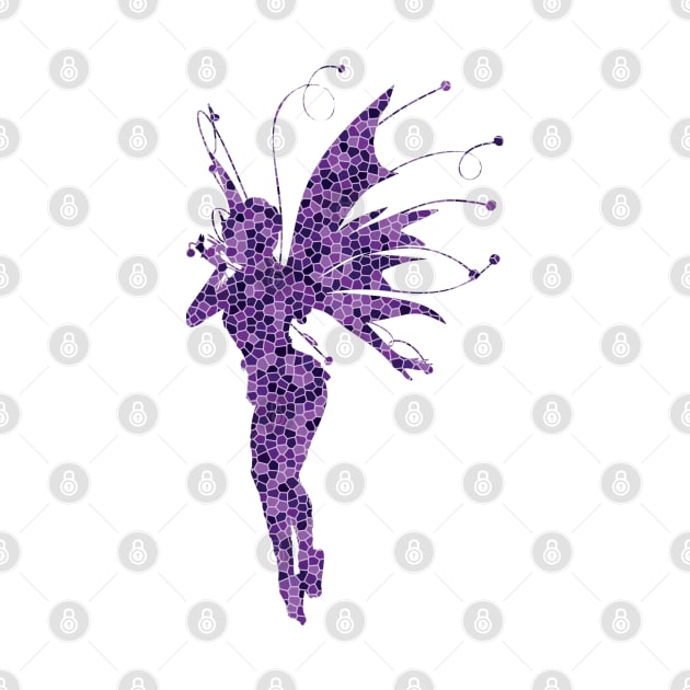 Purple Fairy Mosaic by DoomDesigns