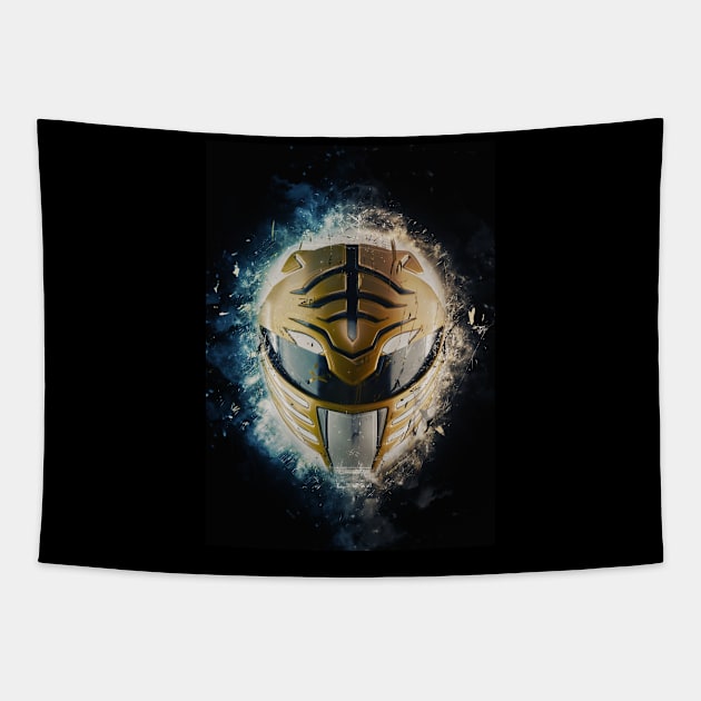 White Ranger Tapestry by Durro