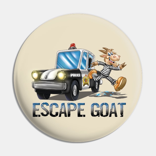 Escape Goat Pin by Pigeon585