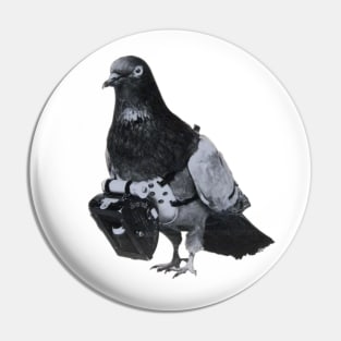 Flying Pigeon with Miniature Pigeon Camera Drone Photography Pin