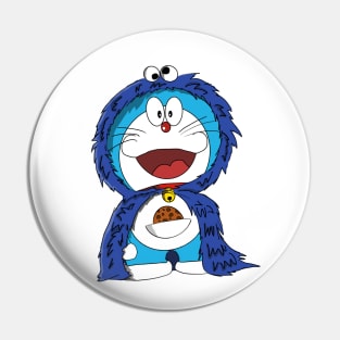 Doraemon Cookie T-Shirt Pin