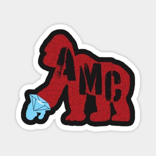 Diamond Hand AMC Ape Magnet