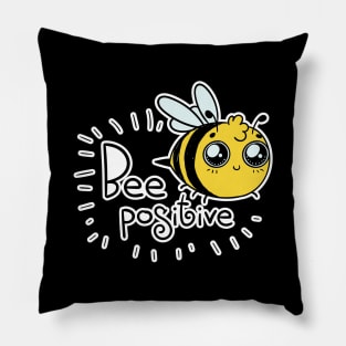 Bee Positive Pillow