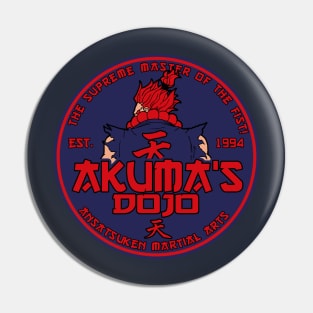 Akuma's Dojo Pin