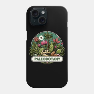 Funny Paleobotany Retro Logo Phone Case