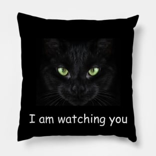 I am watching you Cat love Pillow