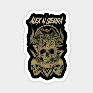 ALEX AND SIERRA BAND Magnet