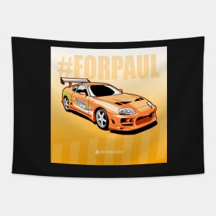 Brian's toyota supra from fast and furious 1 Tapestry