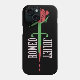 Romeo and Juliet Shakespeare Minimalist Design Phone Case