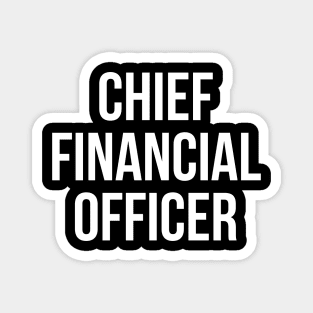 Chief financial officer text only Magnet