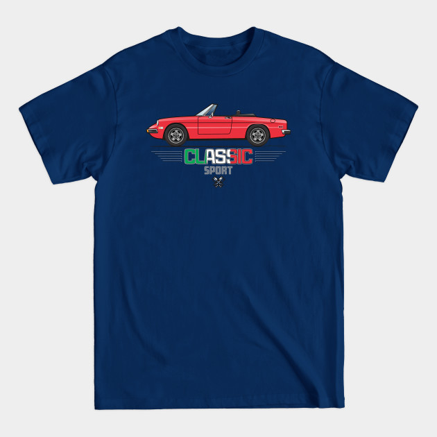 Classic Red - Alfa Romeo Spider - T-Shirt