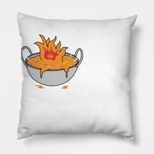 Don't Worry Eat Curry Pillow