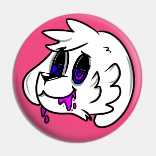 Furry dog Pin