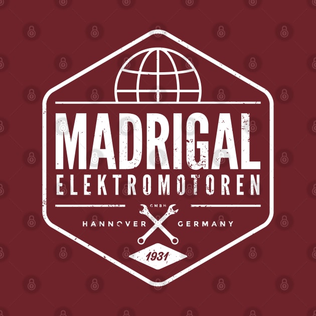 Madrigal Elektromotoren (aged look) by MoviTees.com