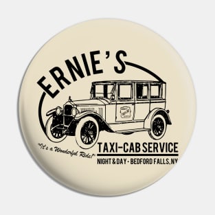 Ernie's Taxi-Cab Service Pin