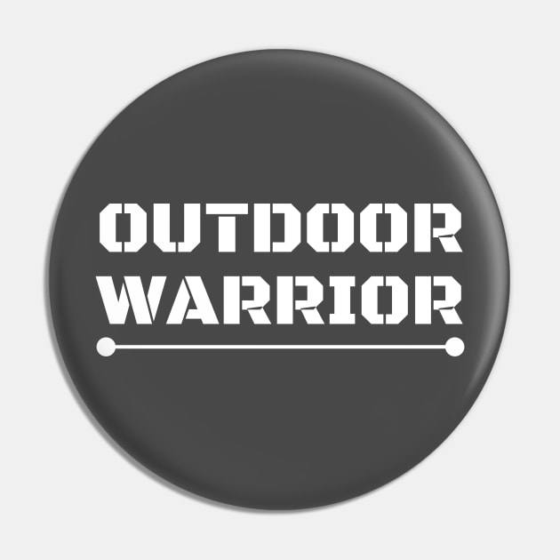 Outdoor Warrior Pin by Pacific West