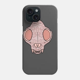 Cat Skull (frills) Phone Case