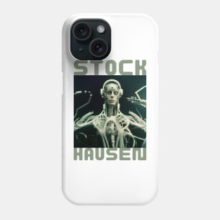 Karlheinz Stockhausen as a Cyborg Phone Case