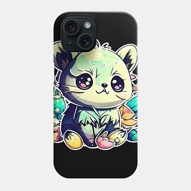 "Enchanted Whimsy: A Delightfully Cute Animal with a Marvelous Design" Phone Case by Hexen_3