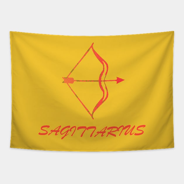 SAGITTARIUS Horoscope Zodiac Tapestry by Byntar