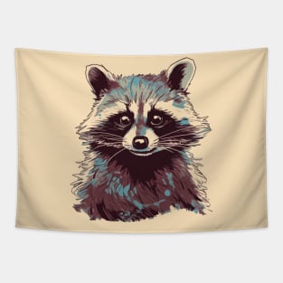 Cute raccoon Tapestry