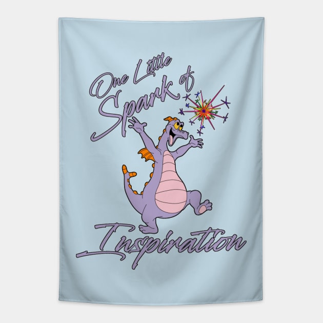 Figment - One Little Spark! Tapestry by MPopsMSocks